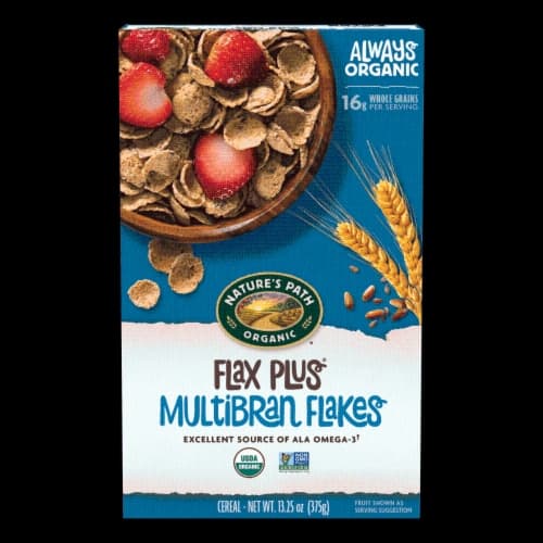 Nature'S Path Organic Flax Plus Cereal - Multibran Flakes
