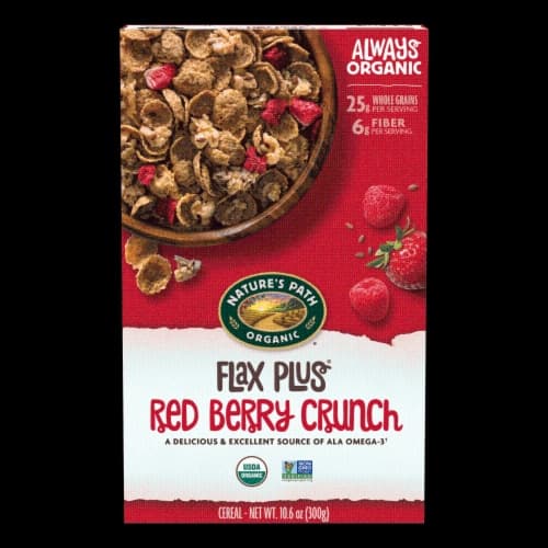 Nature'S Path Organic Flax Plus Red Berry Crunch