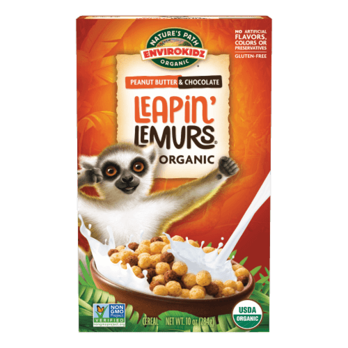 Envirokidz Leapin' Lemurs Peanut Butter & Chocolate Cereal