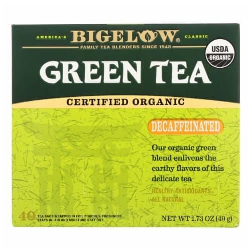 Bigelow Decaffeinated Organic Green Tea