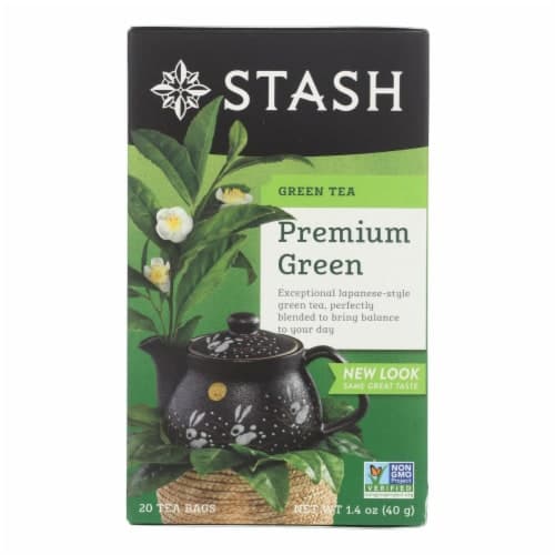 Stash Tea Organic Green Tea - Premium -  6 - 20 Bags