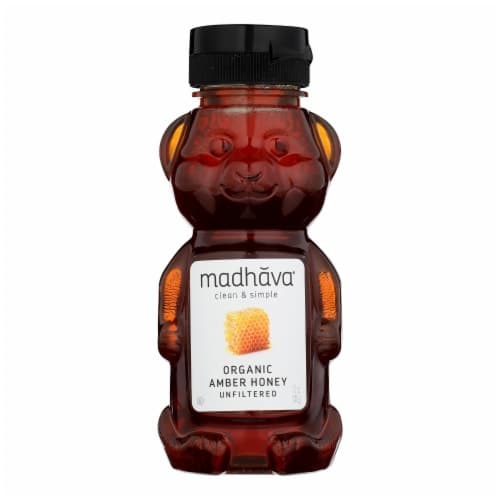 Madhava Honey Organic Honey Bear