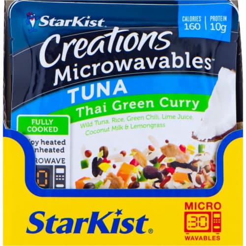 Starkist Tuna Thai Green Curry Microwavables