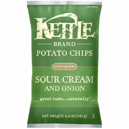 Kettle Brand Sour Cream & Onion Potato Chips Bag (Pack Of 
