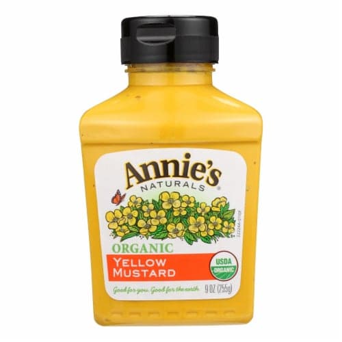 Annie'S Naturals Organic Yellow Mustard