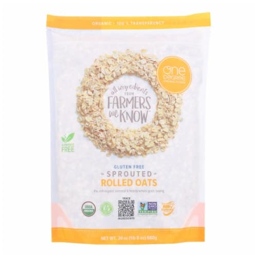One Degree Organic Foods Gluten Free Sprouted Rolled Oats