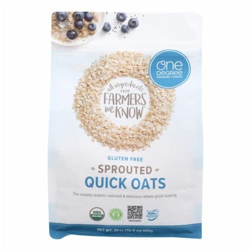 One Degree Organic Foods Gluten Free Sprouted Quick Oats