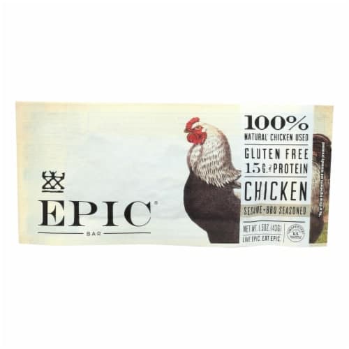Epic Gluten Free Sesame + Bbq Seasoned Chicken Bars