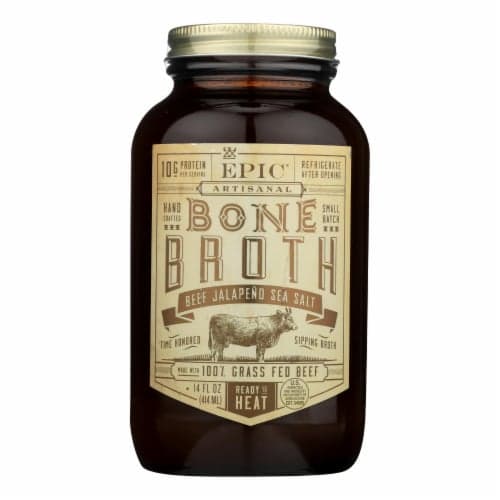 Epic Bone Broth-Beef-Jalapeno Sea Salt