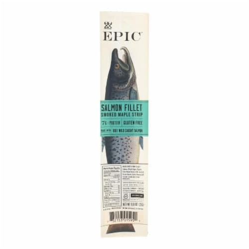 Epic - Salmon Strip - Smoked Maple Salmon Fillet