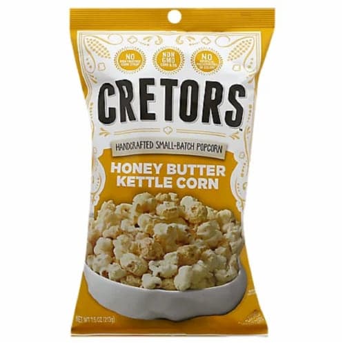 G.H Cretors Popcorn Honey Butter Kettle Corn , (Pack Of 