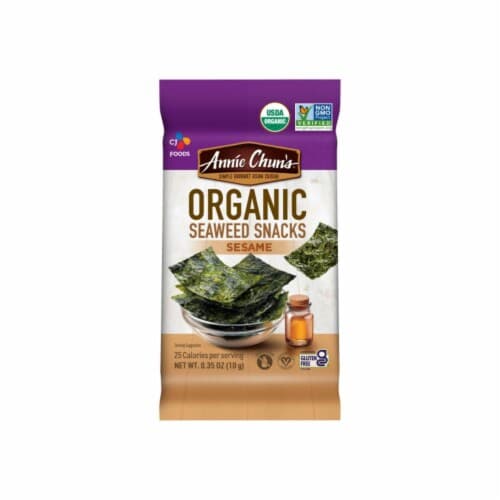 Annie Chun'S Organic Sesame Seaweed Snacks