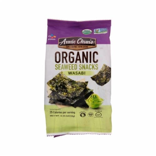 Annie Chun'S Organic Wasabi Seaweed Snacks