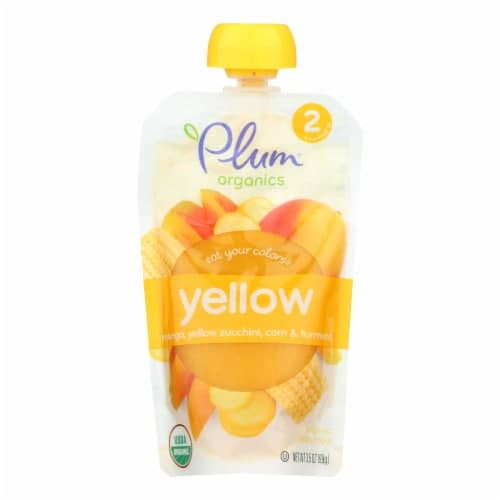 Plum Baby Mango Zucchini Corn Baby Food