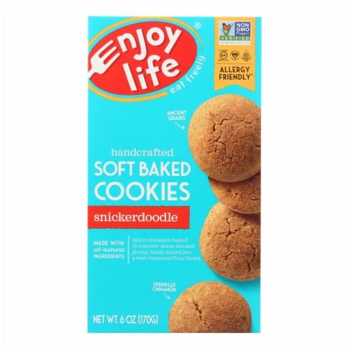 Enjoy Life Gluten Free Soft Baked Snickerdoodle Cookies