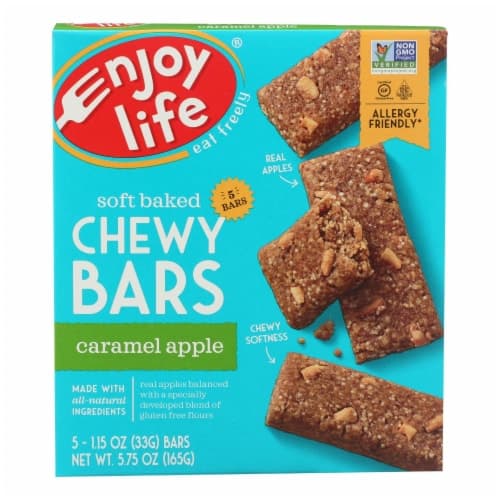 Enjoy Life Gluten Free Caramel Apple Soft Baked Chewy Bars