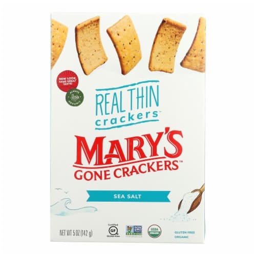 Mary'S Gone Crackers Sea Salt Real Thin Crackers