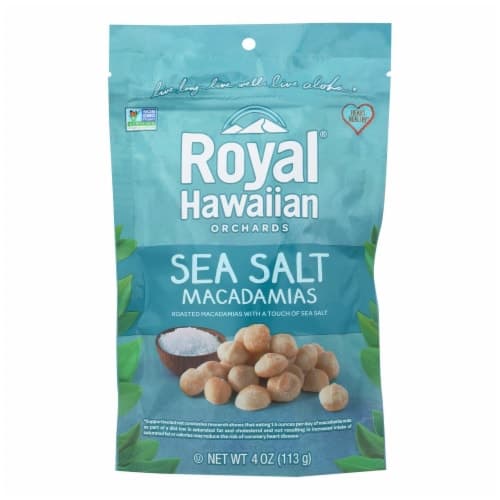 Royal Hawaiian Orchards Macadamias, Sea Salt