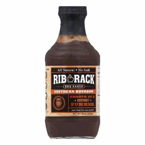 Rib Rack Southern Bourban Bbq Sauce, (Pack Of 