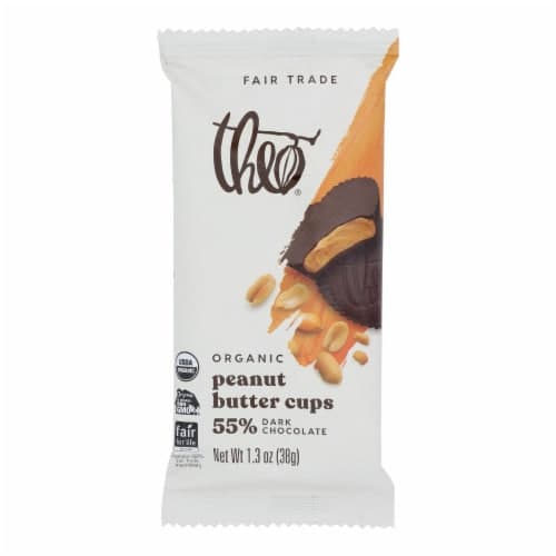 Theo Chocolate Peanut Butter Cups - Dark Chocolate
