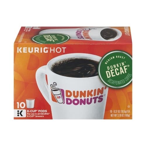 Dunkin' Donuts Medium Roast Decaf Ground Coffee K