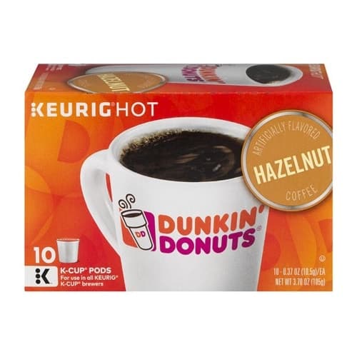 Dunkin' Donuts Hazelnut Flavored Ground Coffee K