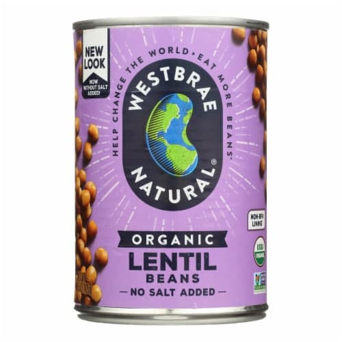 Westbrae Foods Organic Lentils Beans