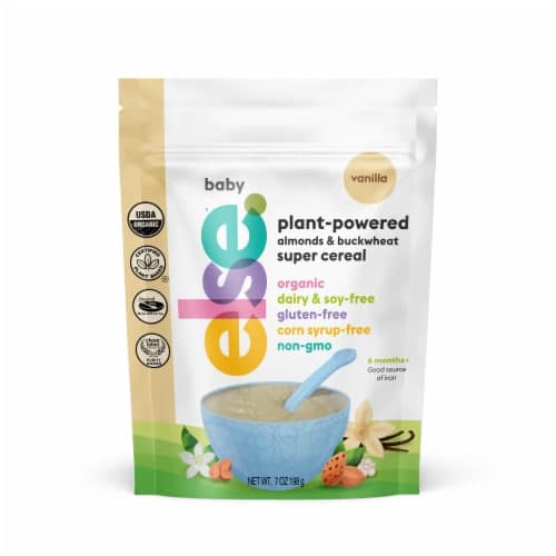 Else Plant Organic Powered Vanilla Almond And Buck Wheat Baby Cereal