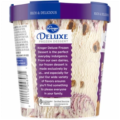 Kroger Deluxe Peanut Butter & Jelly Ice Cream