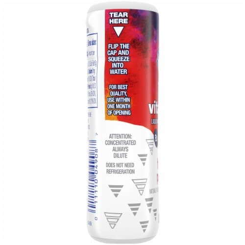 Kroger Fruit Punch Vitamin Liquid Water Enhancer