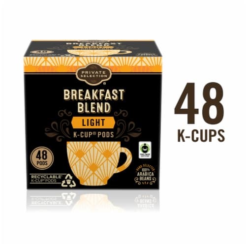 Private Selection Fair Trade Breakfast Blend Light Roast Coffee K