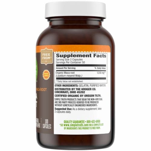 Simple Truth Maca Root Capsules