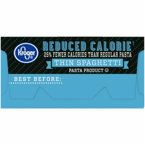 Kroger Reduced Calorie Thin Spaghetti