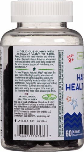 Nature'S Way Kids Happy & Healthy Multivitamin Gummies