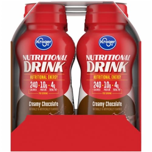 Kroger Creamy Chocolate Nutritional Drink