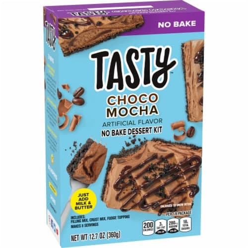 Tasty Choco Mocha No Bake Chocolate Cake Dessert Kit