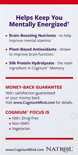 Natrol Cognium Focus Capsules