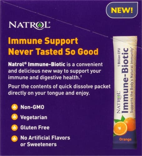Natrol Orange Immune-Biotic