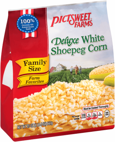Pictsweet Farms Deluxe White Shoepeg Corn Family Size