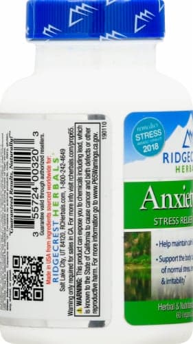 Ridgecrest Herbals Anxiety Free Capsules