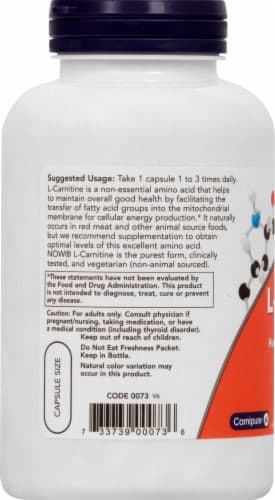 Now Foods  L-Carnitine Vcaps