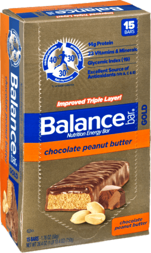 Balance Bar Gold Chocolate Peanut Butter Bars