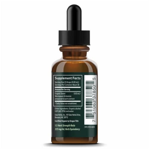 Gaia Herbs Organic Sweet Wormwood Herbal Supplement