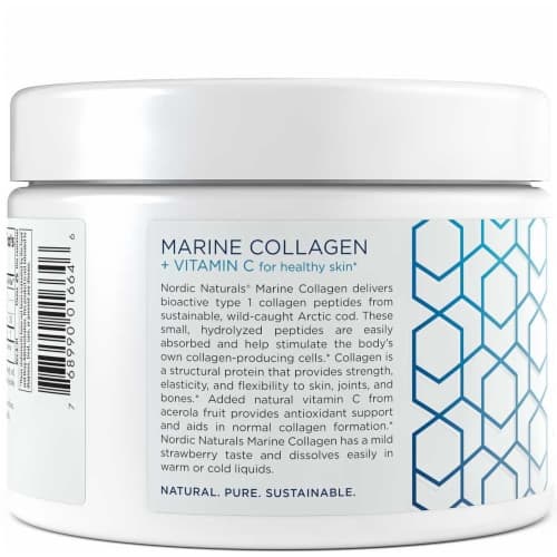 Nordic Naturals Strawberry Marine Collagen