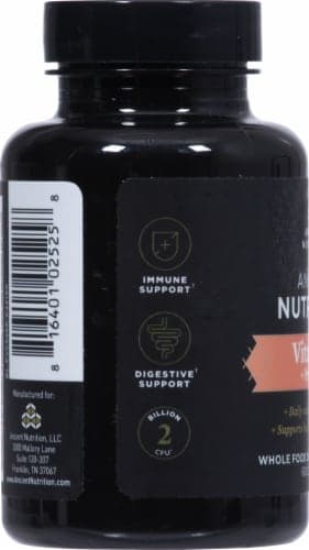 Ancient Nutrition Ancient Nutrients Vitamin C Plus Probiotics Capsules