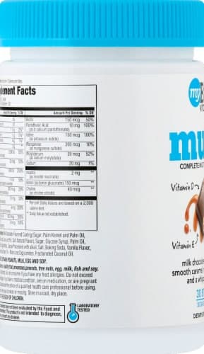 Mybite Vitamins Milk Chocolatey Multi Complete Multivitamin Plus Bites