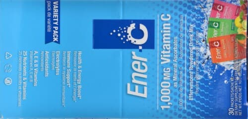Ener C Vitamin C Packet Sachets Variety