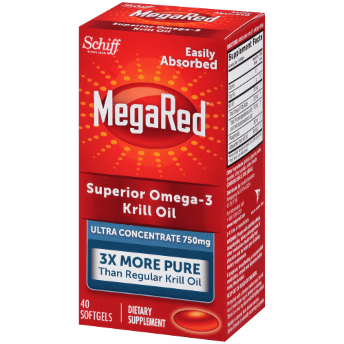 Schiff Megared Superior Omega-3 Krill Oil Ultra Concentrate Softgels