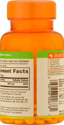 Sundown Natural'S Folic Acid