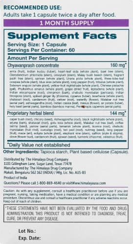 Himalaya Hello Peace Stress Relief Vegetarian Capsules